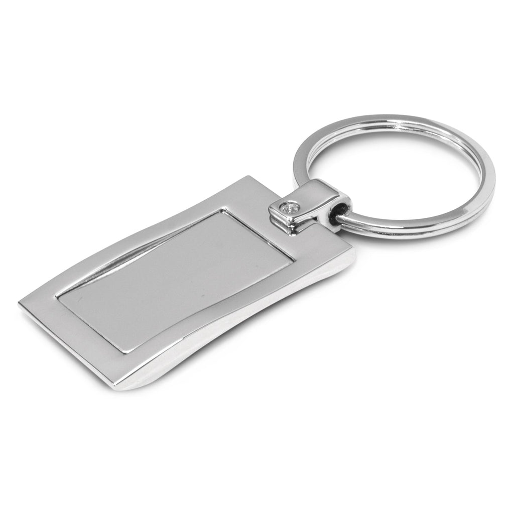 Wave Metal Key Ring (2)