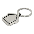 Spinning House Metal Key Ring (2)