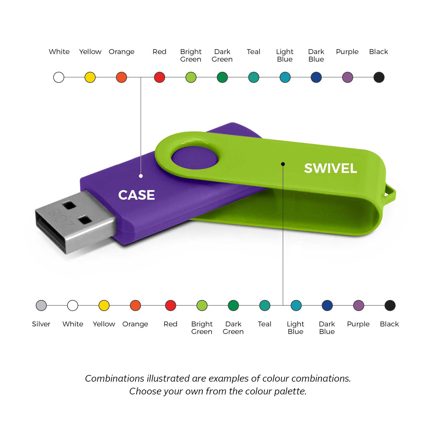 Helix 4GB Mix & Match Flash Drive (19)