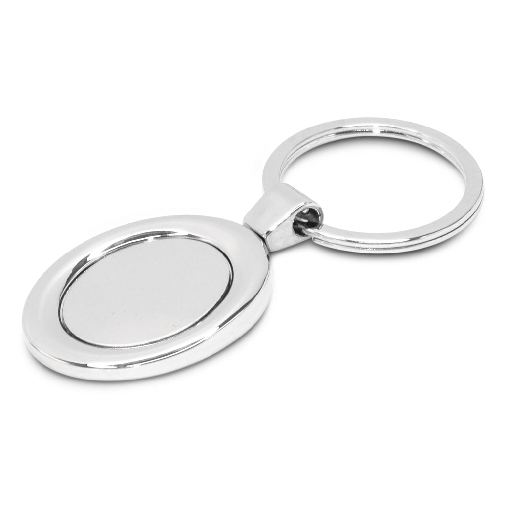 Oval Metal Key Ring (2)