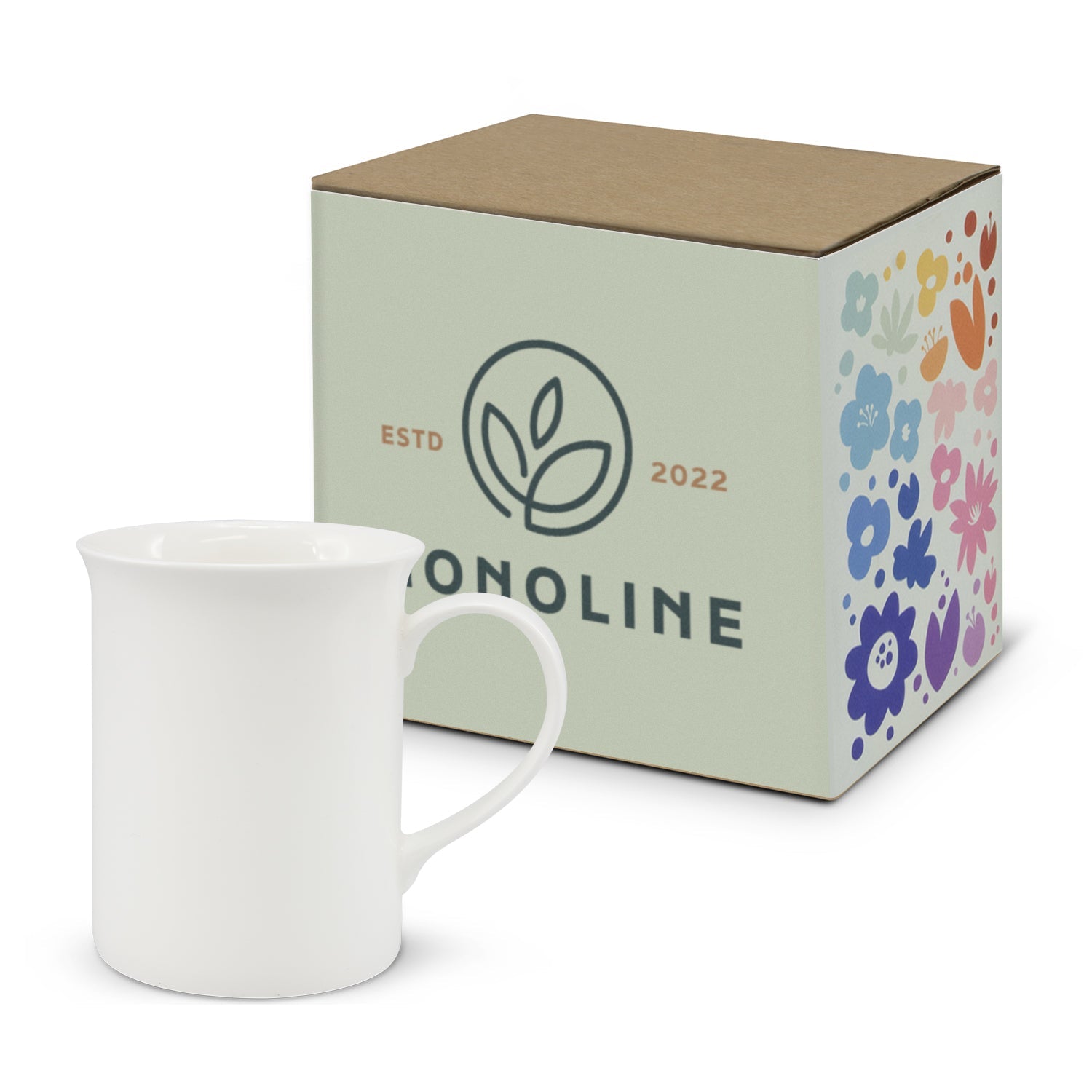Vogue Bone China Coffee Mug (4)