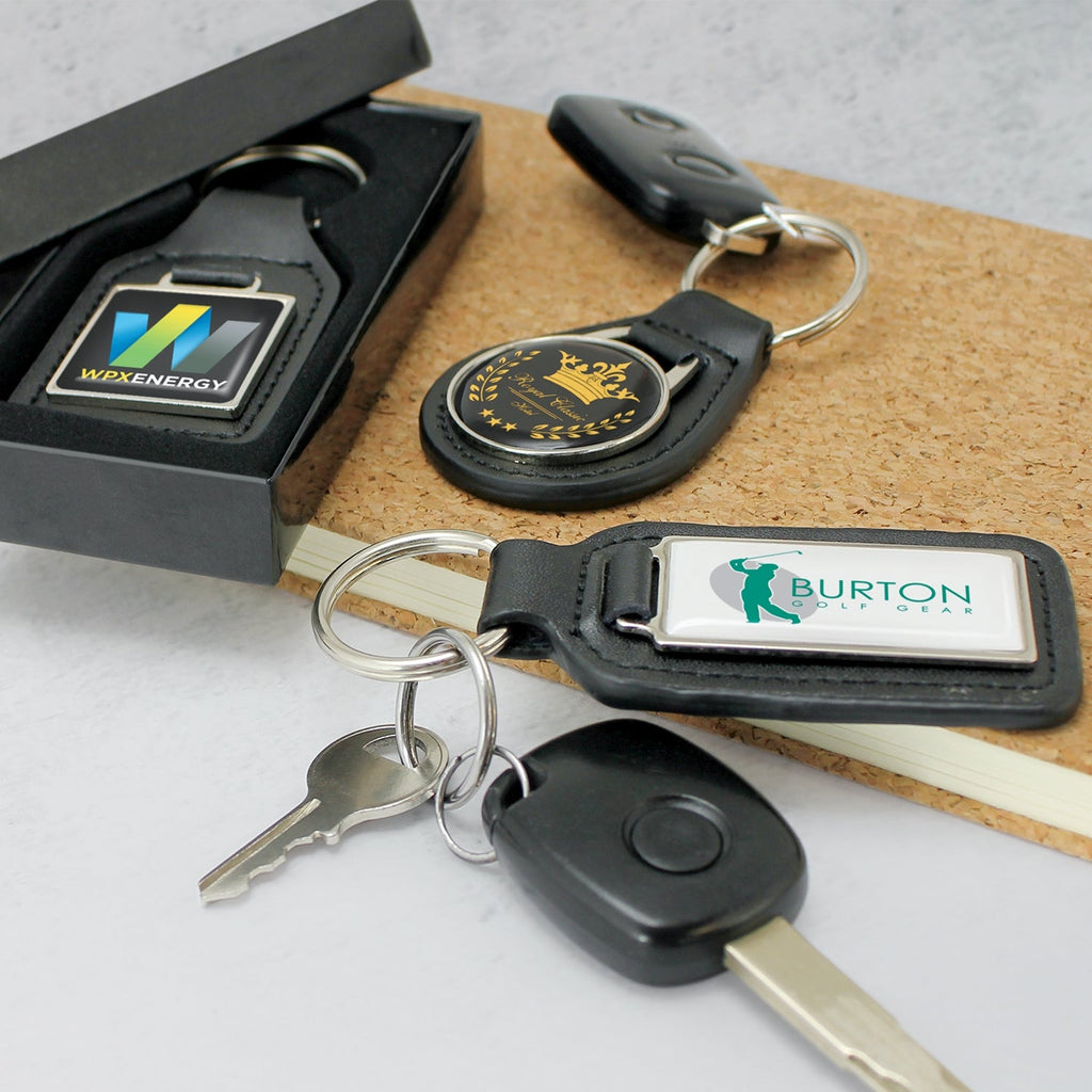 Baron Leather Key Ring - Rectangle (3)