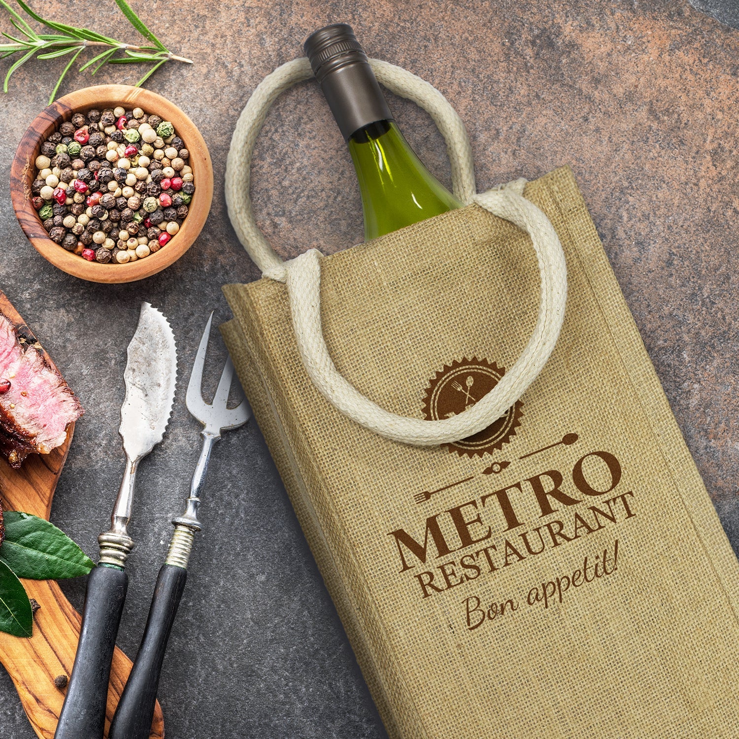 Donato Jute Double Wine Carrier (5)