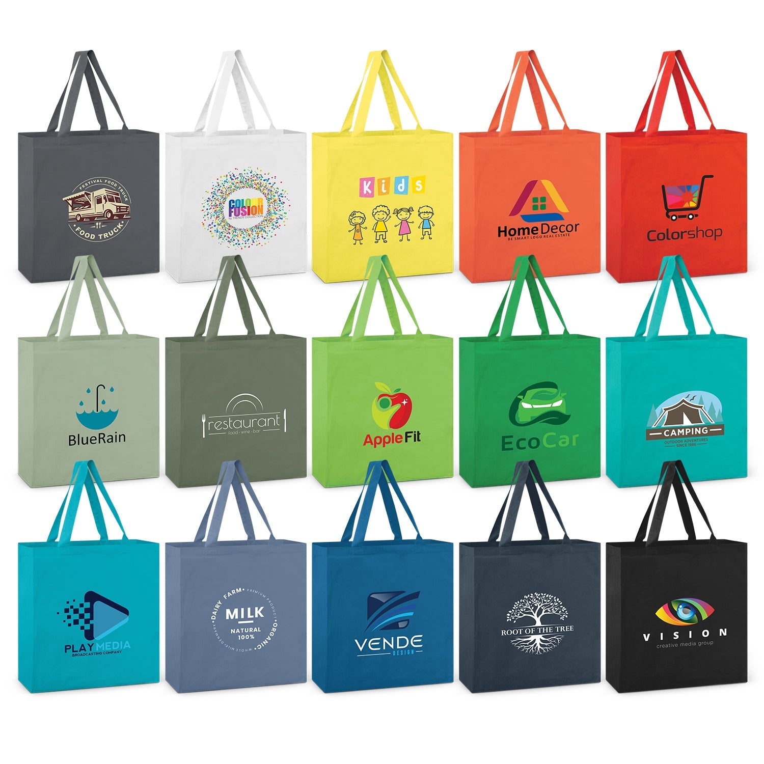 Carnaby Cotton Tote Bag - Colours (2)