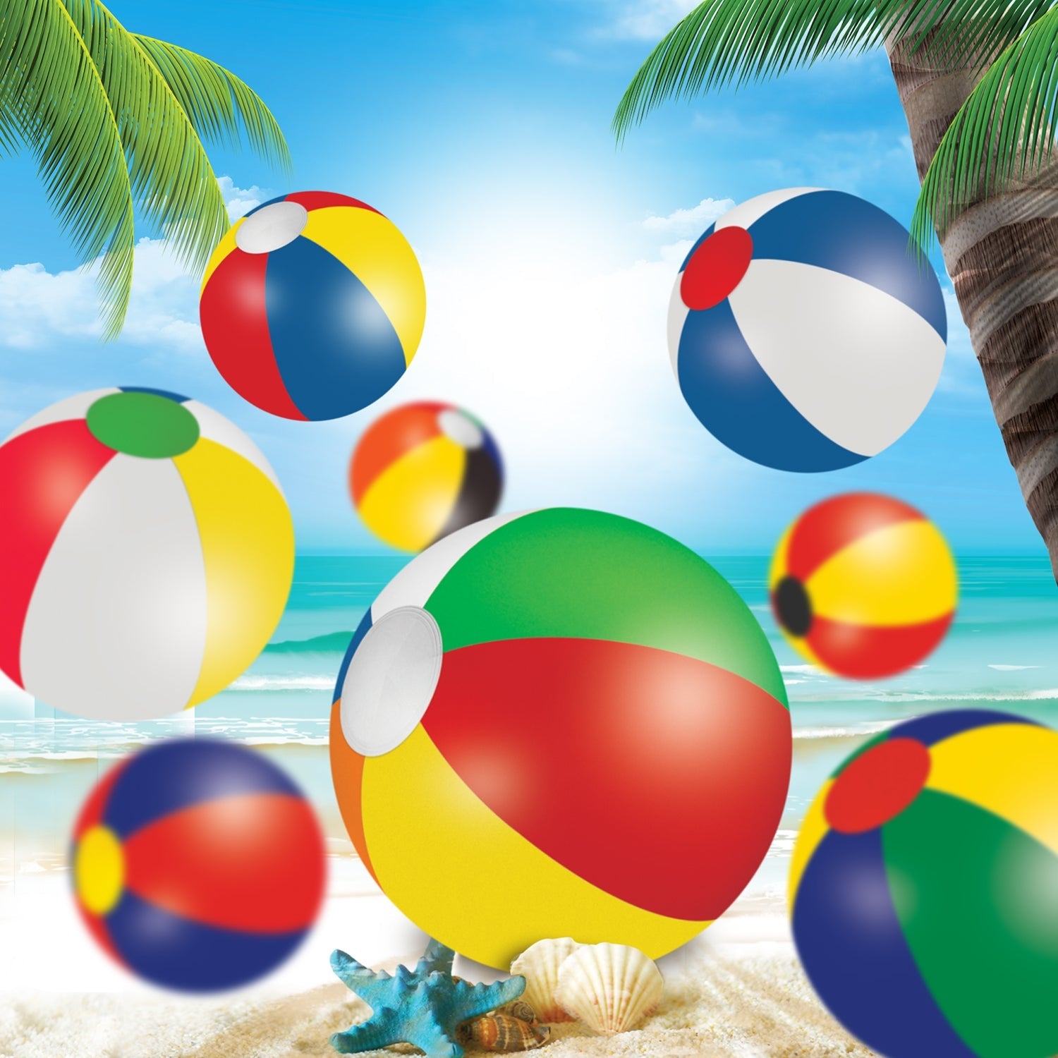 Beach Ball - 21cm Mix and Match (3)