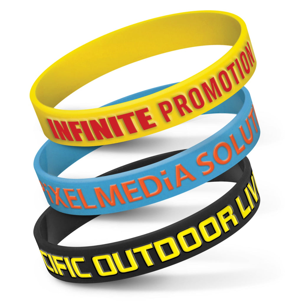 Silicone Wrist Band - Embossed (16)