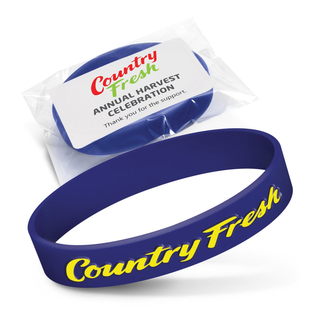 Silicone Wrist Band - Embossed (17)