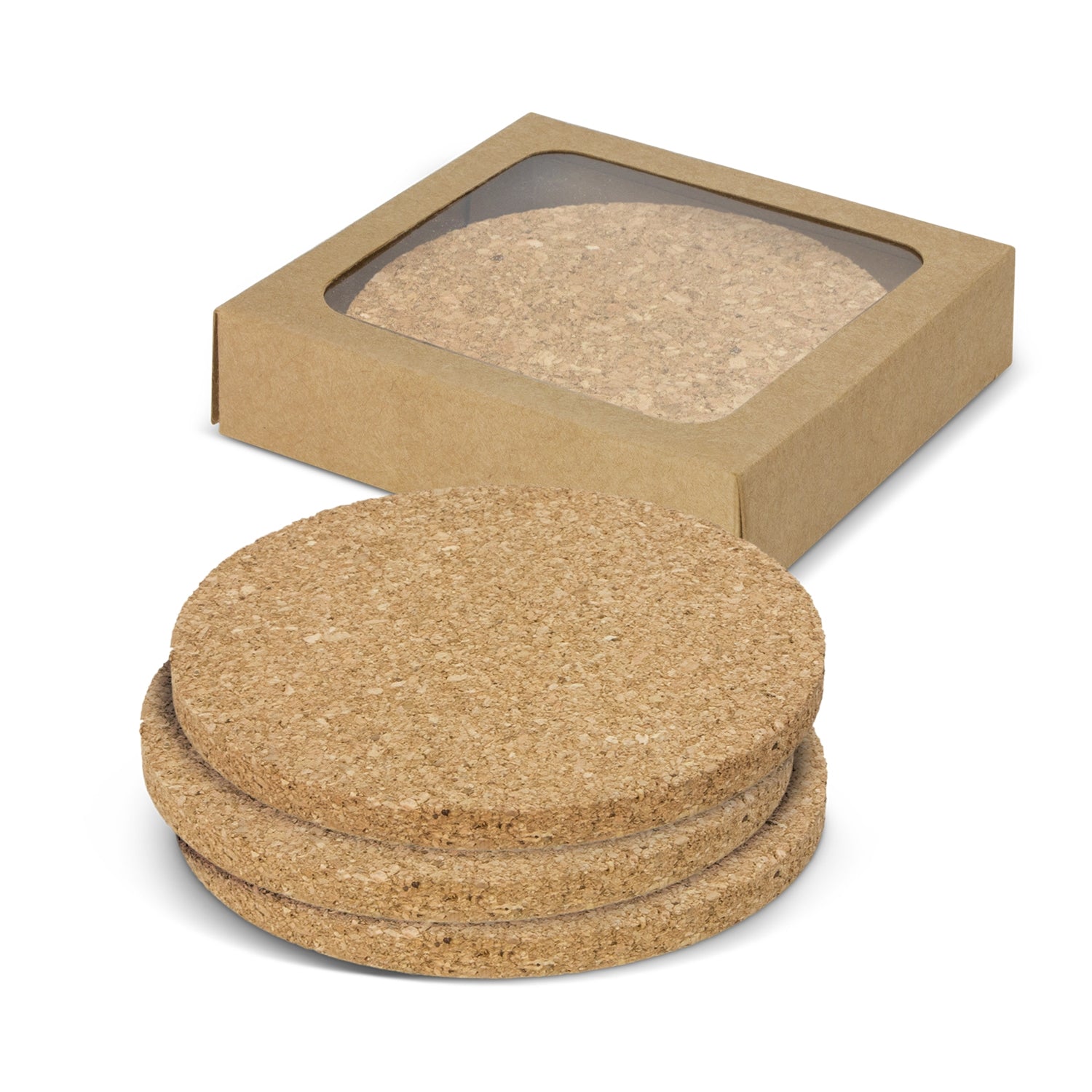 Oakridge Cork Coaster Round - Set of 4 (3)