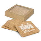 Oakridge Cork Coaster Square - Set of 4 (2)