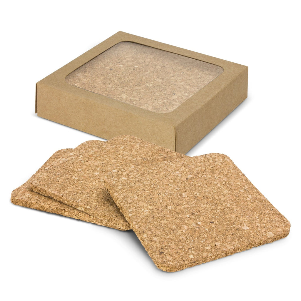 Oakridge Cork Coaster Square - Set of 4 (3)