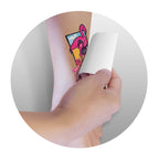 Temporary Tattoo Glitter - 51mm x 76mm (2)