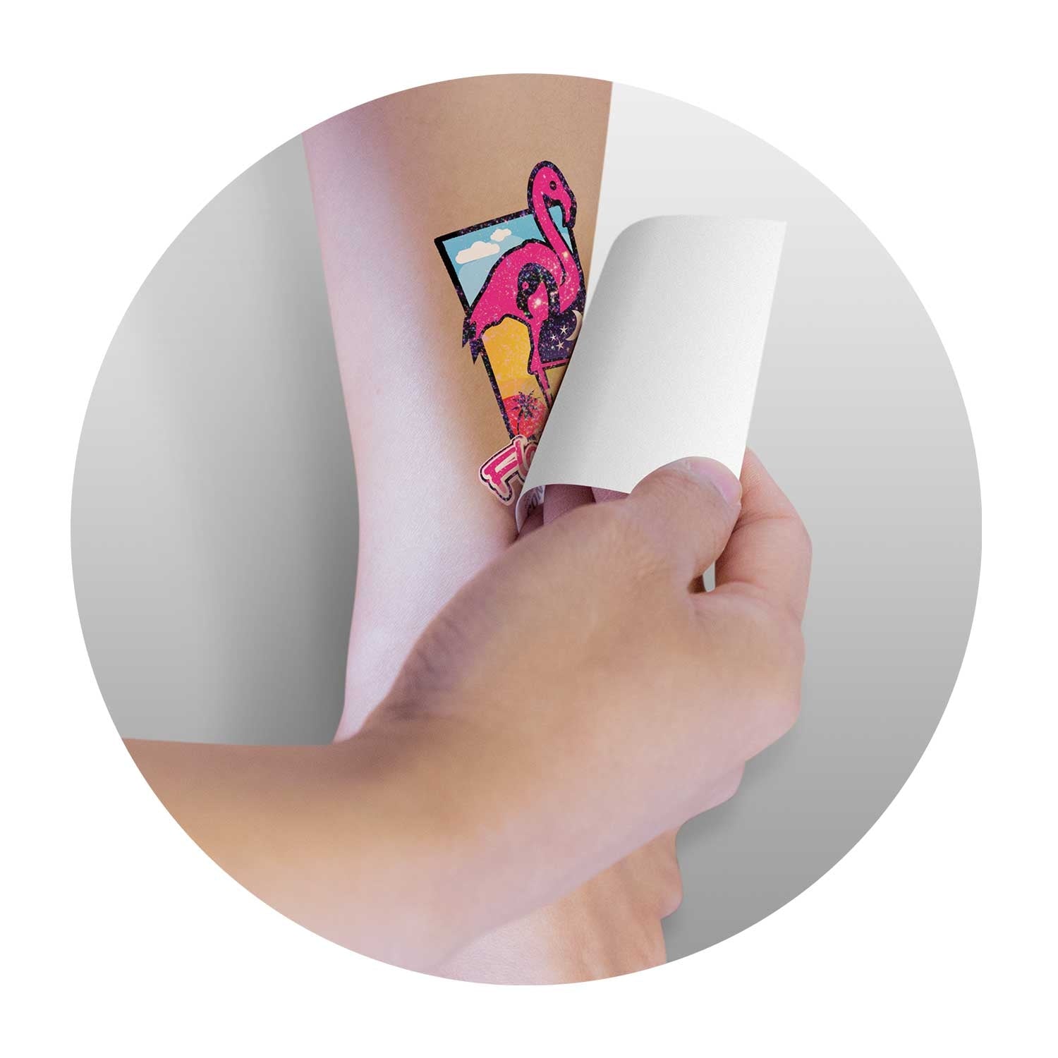 Temporary Tattoo Glitter - 51mm x 76mm (2)