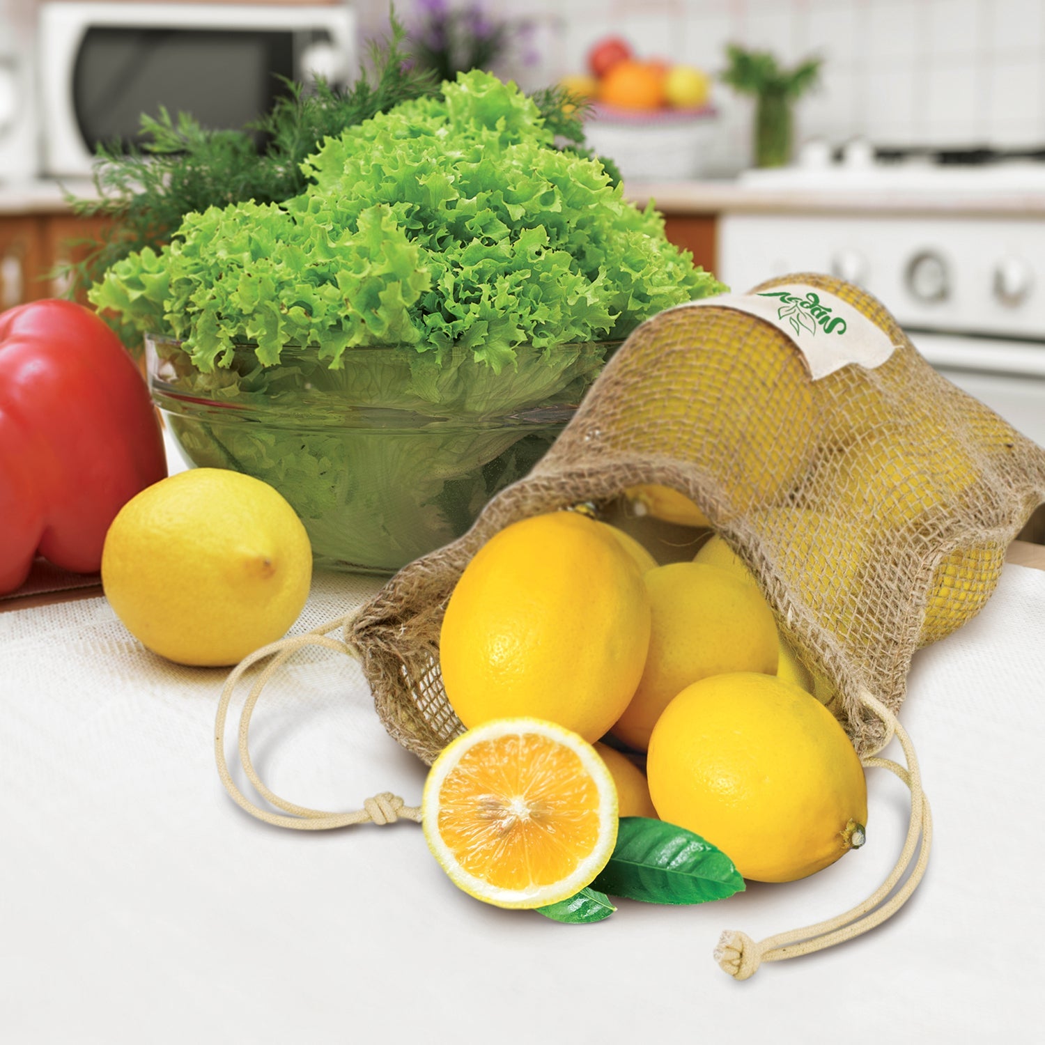 Jute Net Produce Bag (3)