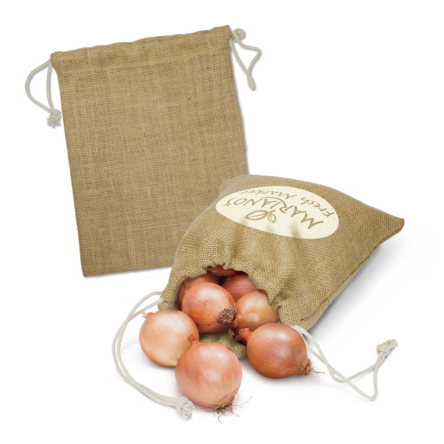 Jute Produce Bag - Medium (2)