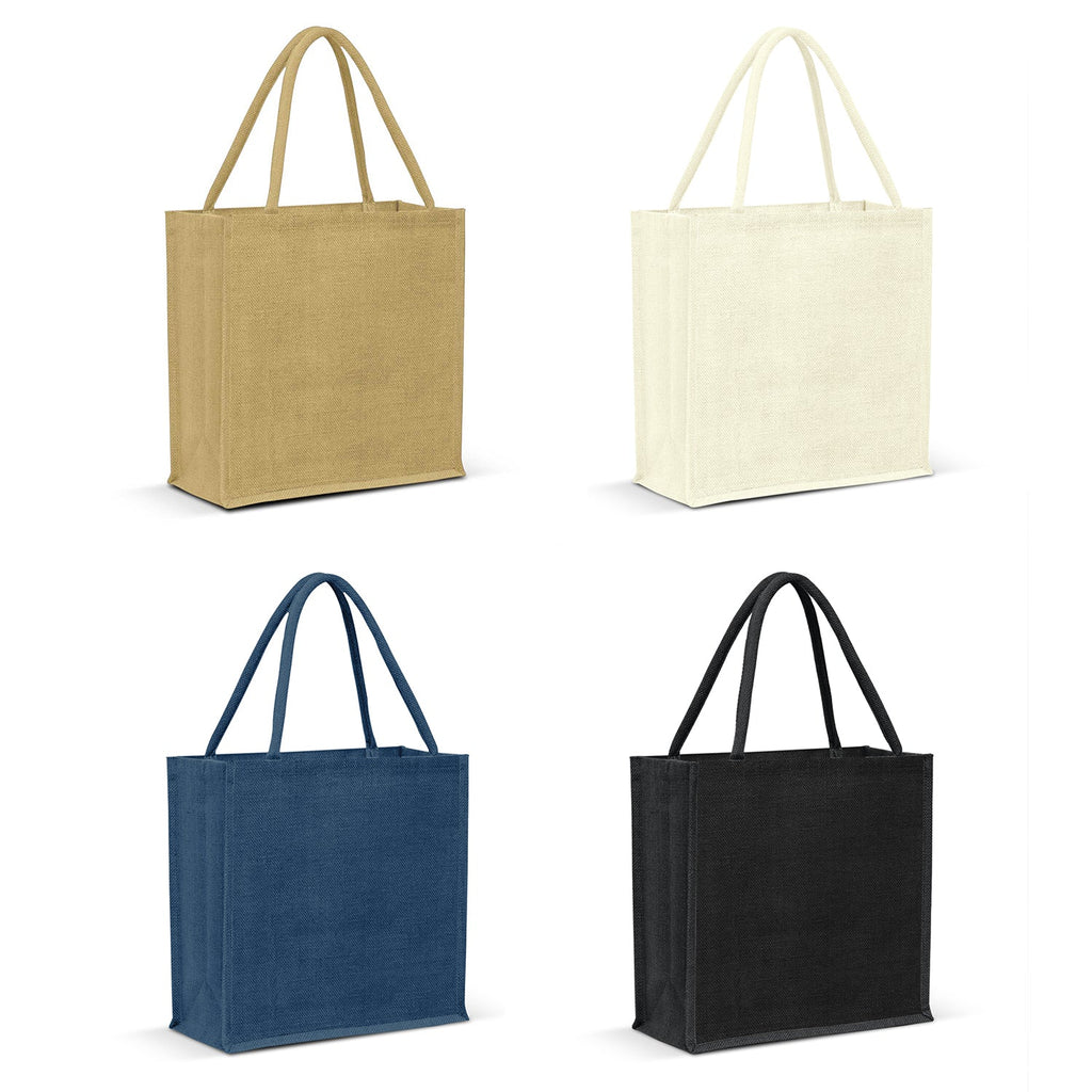 Monza Jute Tote Bag - Colour Match (2)