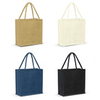 Monza Jute Tote Bag - Colour Match (2)