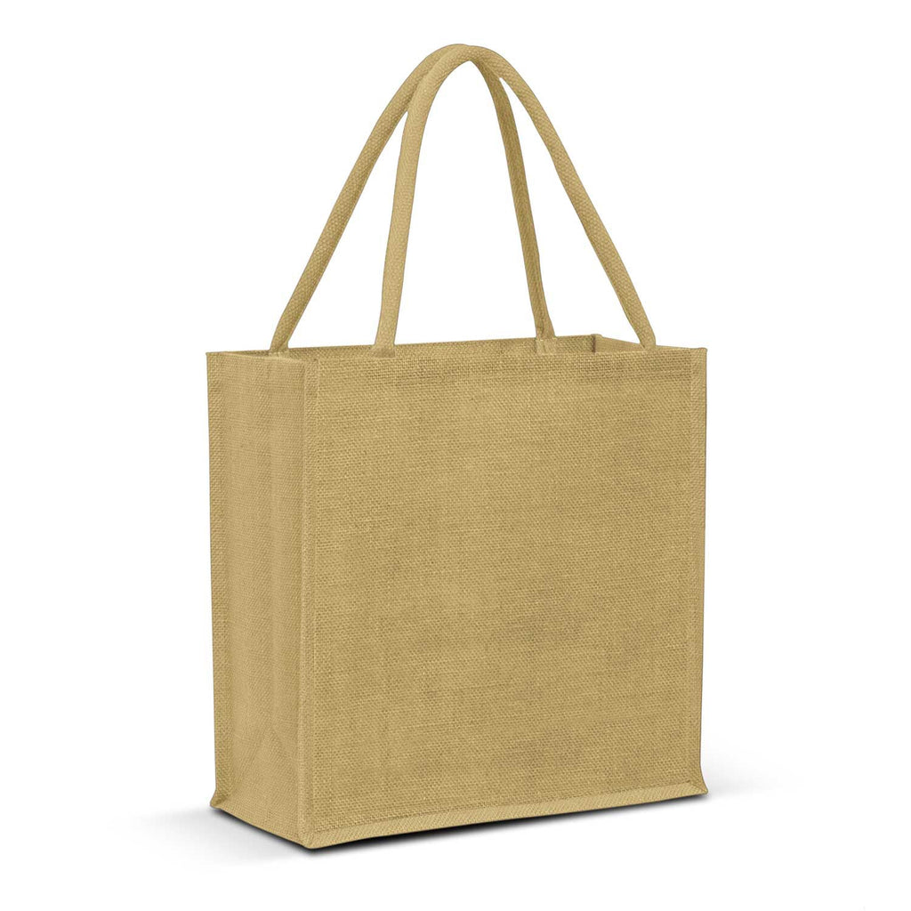 Monza Jute Tote Bag - Colour Match (3)