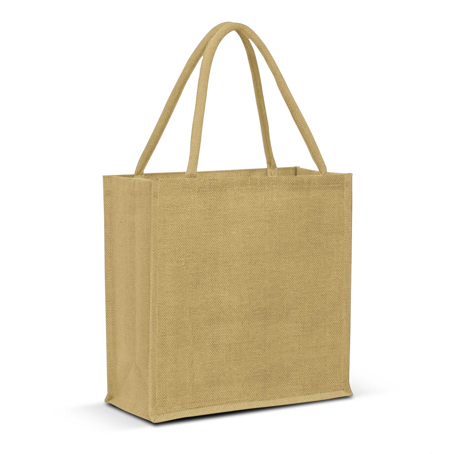 Monza Jute Tote Bag - Colour Match (3)