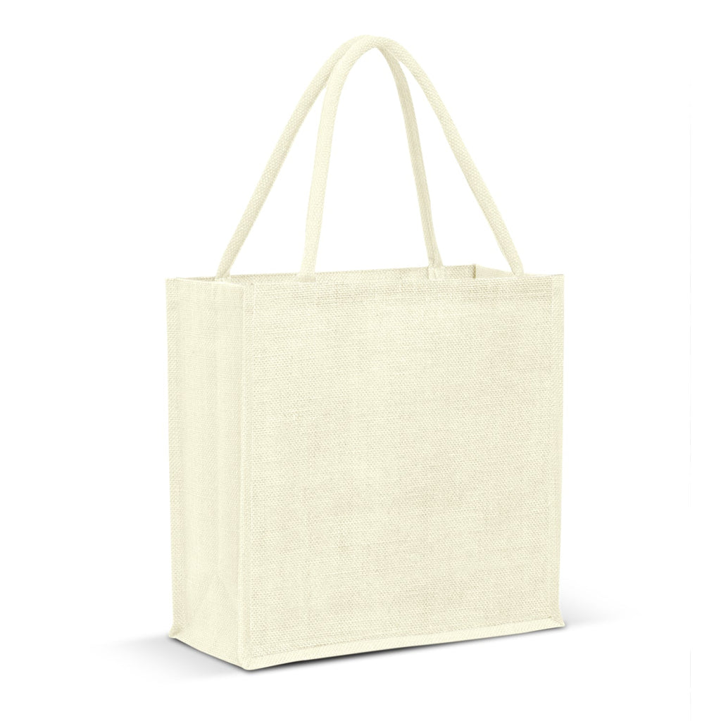 Monza Jute Tote Bag - Colour Match (4)