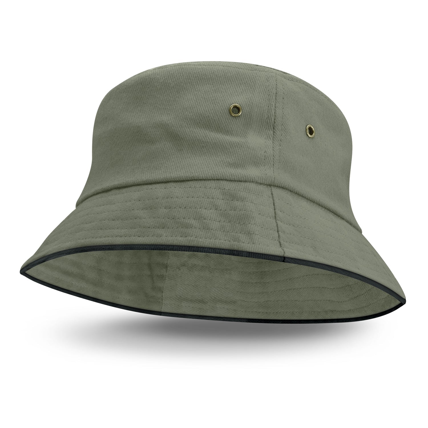 Bondi Bucket Hat - Black Sandwich Trim (2)