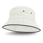 Bondi Bucket Hat - Black Sandwich Trim (3)