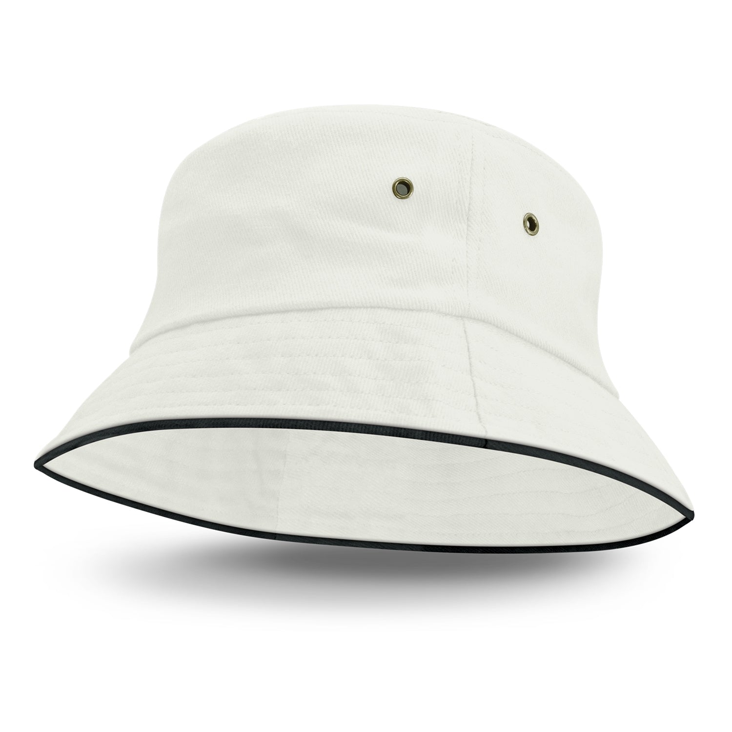 Bondi Bucket Hat - Black Sandwich Trim (3)