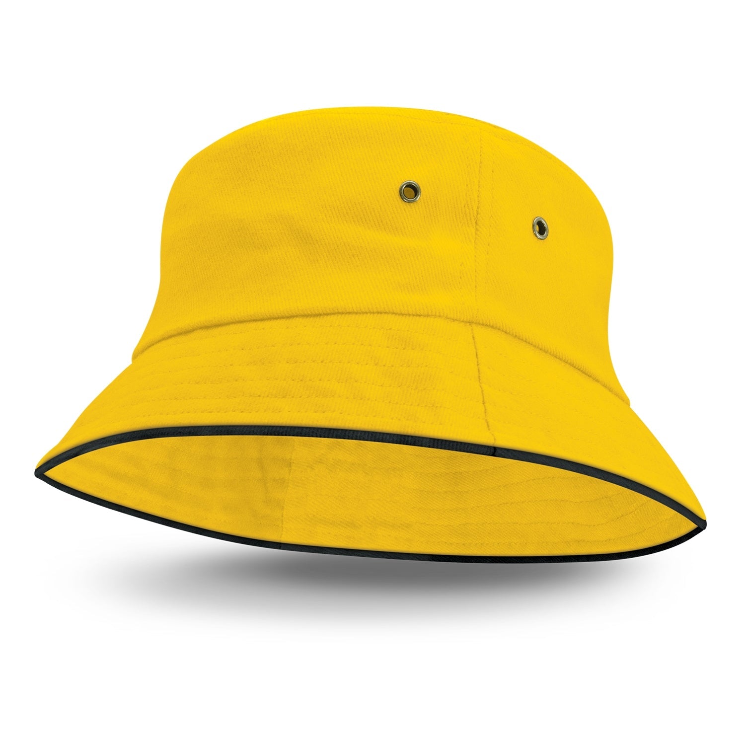 Bondi Bucket Hat - Black Sandwich Trim (4)