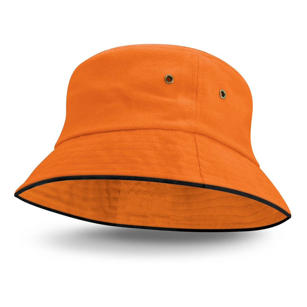 Bondi Bucket Hat - Black Sandwich Trim (5)