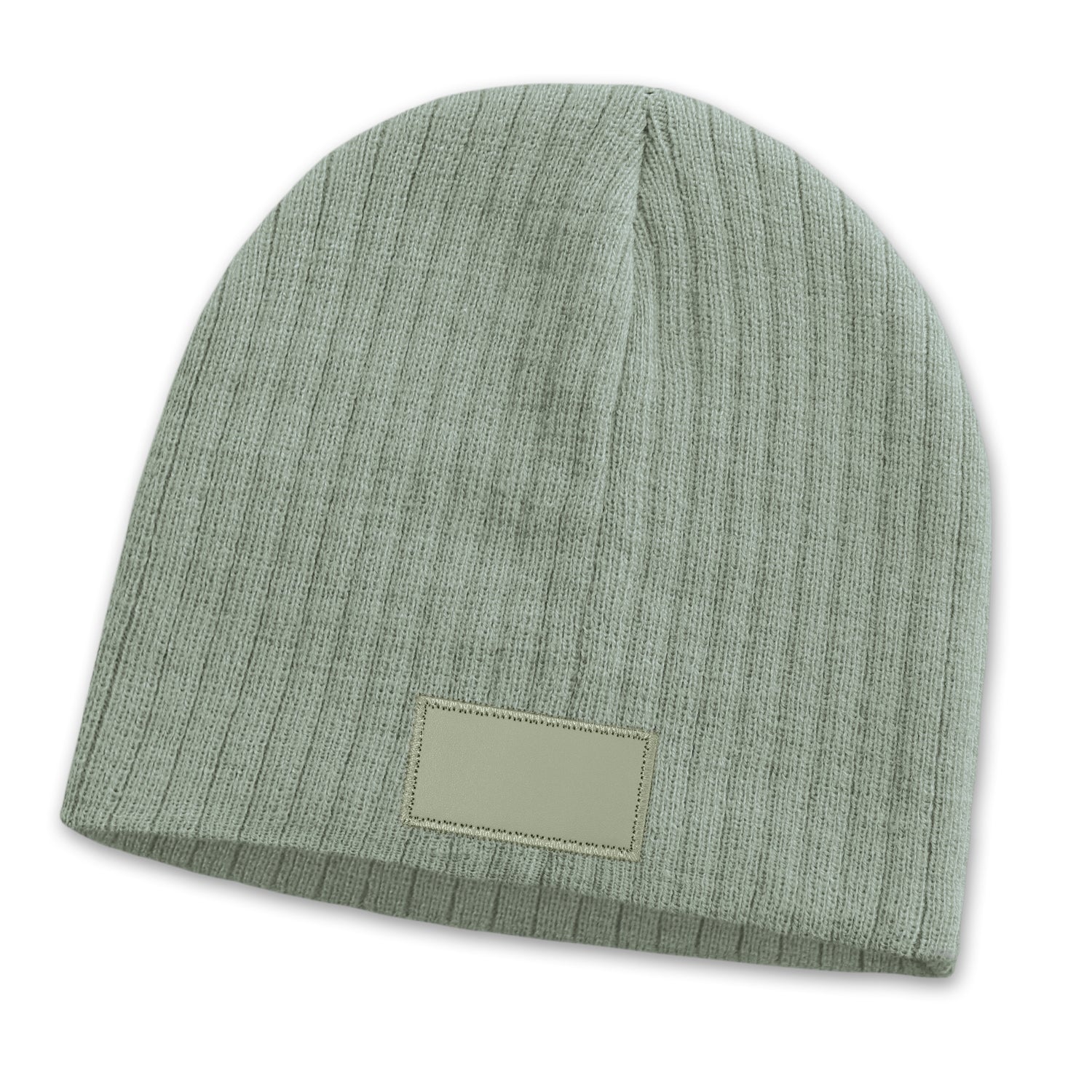 Nebraska Cable Knit Beanie with Patch (2)