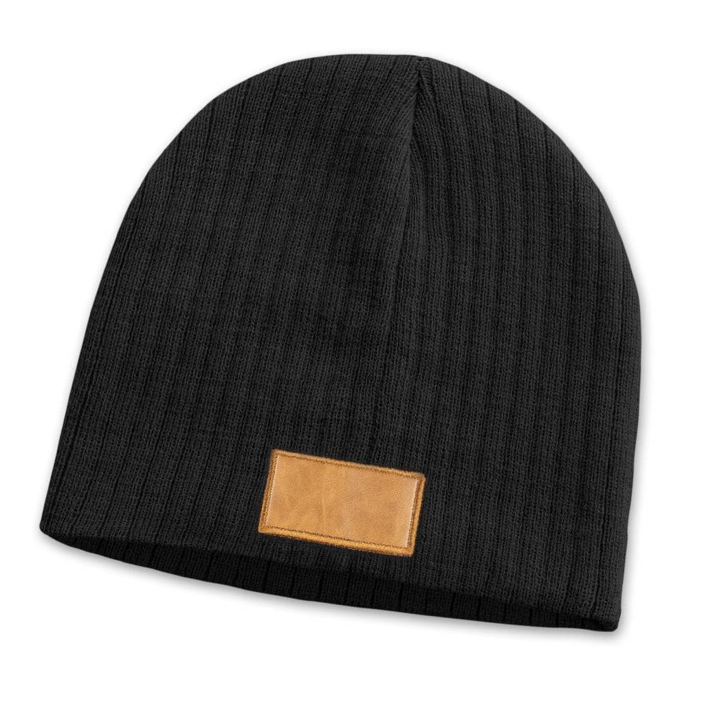Nebraska Cable Knit Beanie with Patch (6)