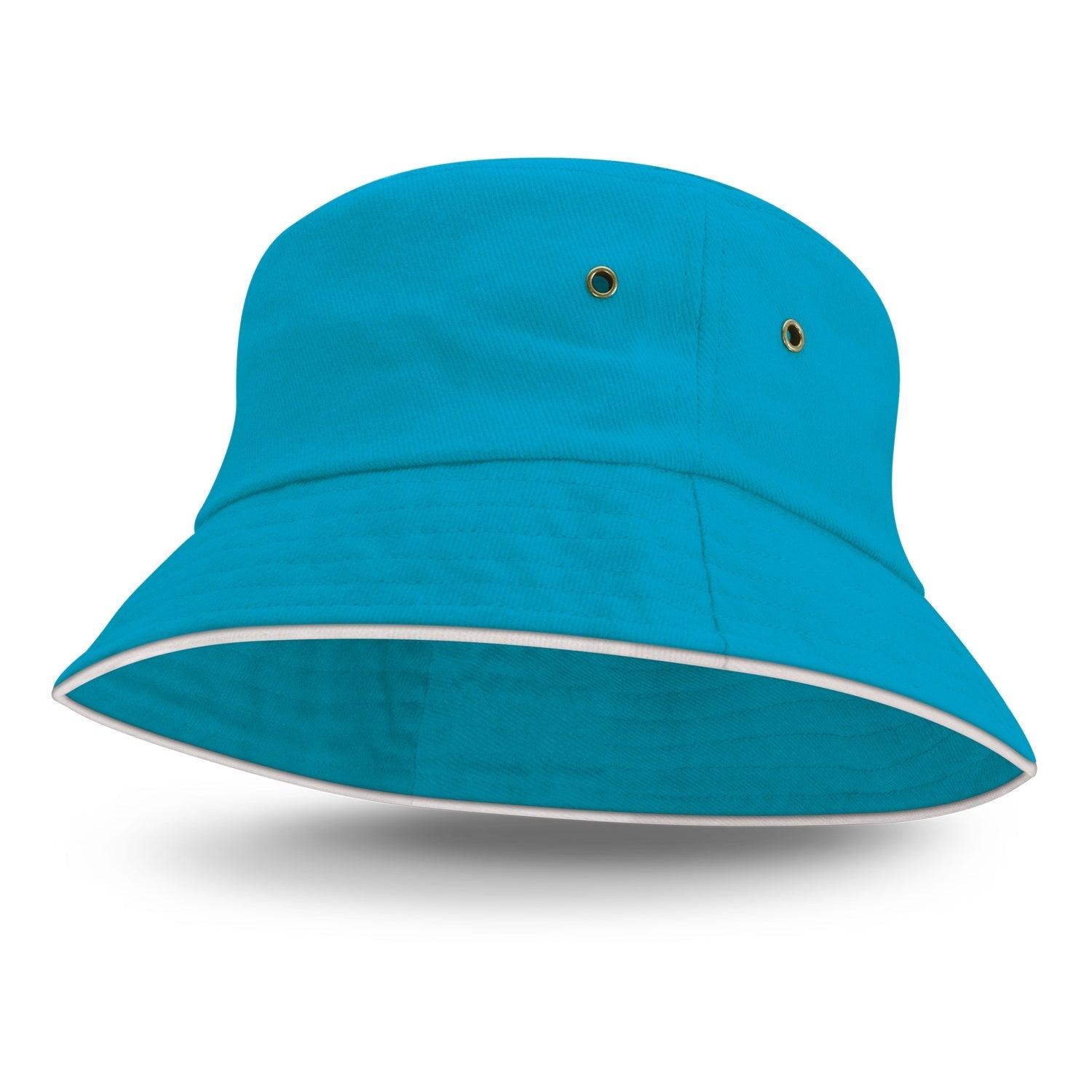 Bondi Bucket Hat - White Sandwich Trim (3)