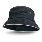 Bondi Bucket Hat - White Sandwich Trim (5)