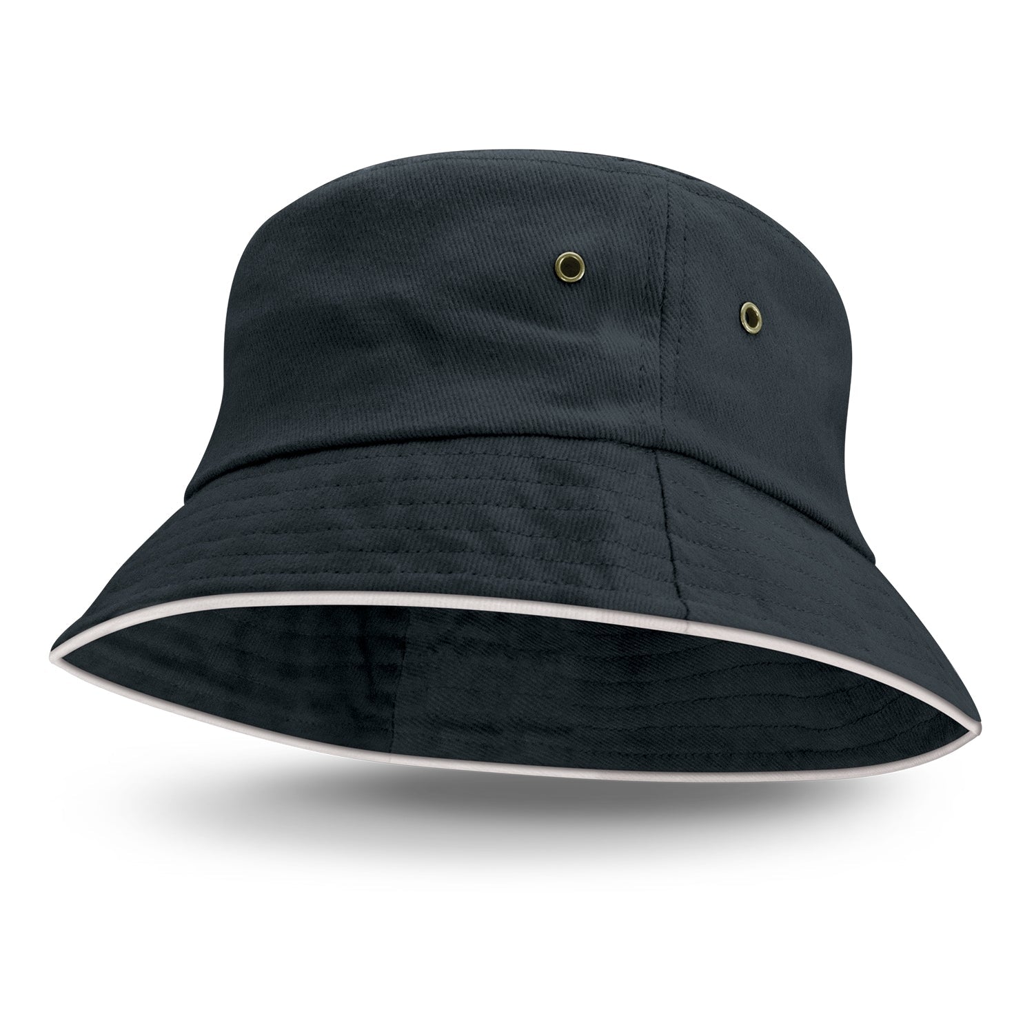 Bondi Bucket Hat - White Sandwich Trim (5)