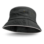 Bondi Bucket Hat - White Sandwich Trim (6)