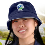 Bondi Bucket Hat - White Sandwich Trim (7)