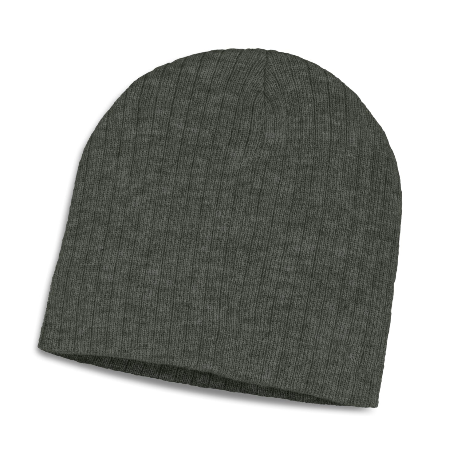 Nebraska Heather Cable Knit Beanie (5)