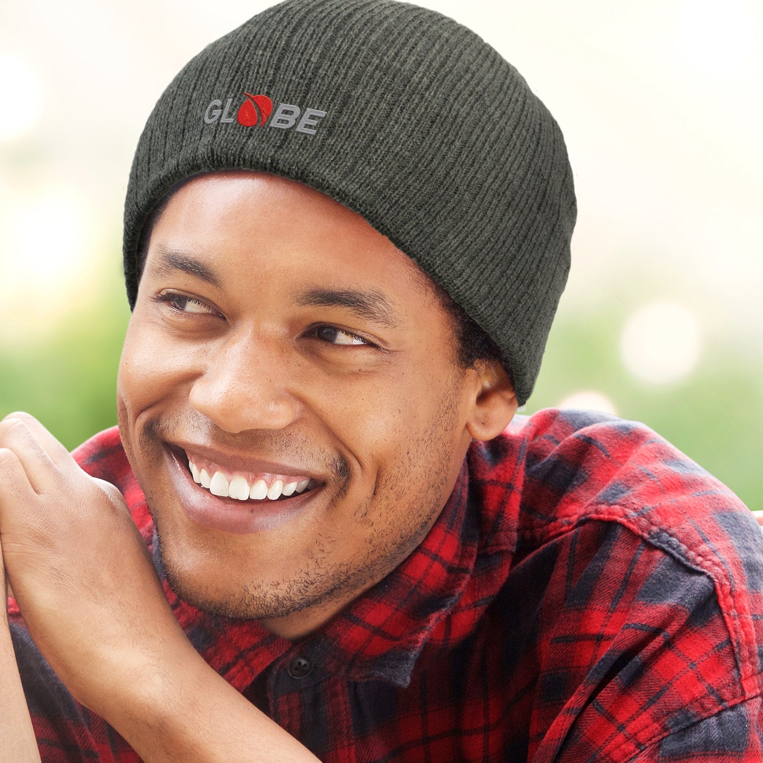 Nebraska Heather Cable Knit Beanie (6)