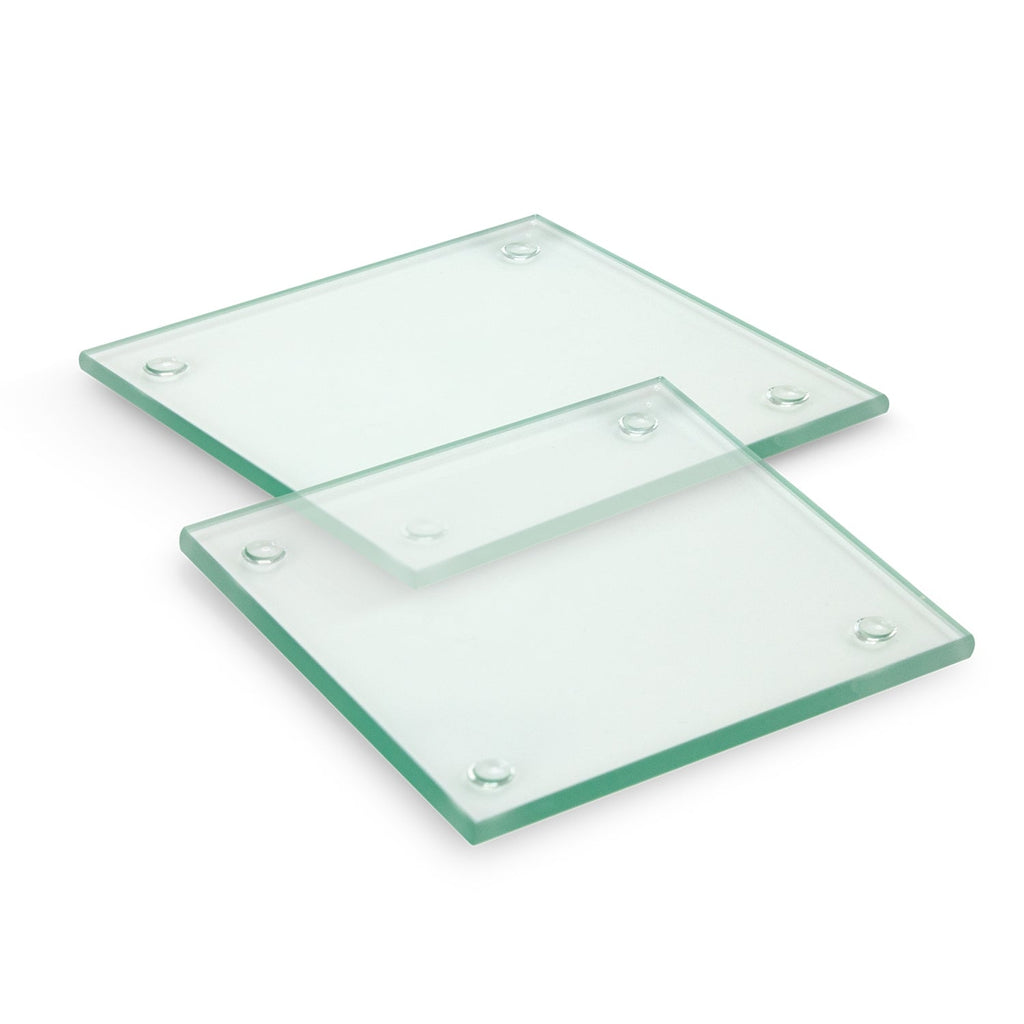 Venice Glass Coaster - Set of 2 - Square (2)