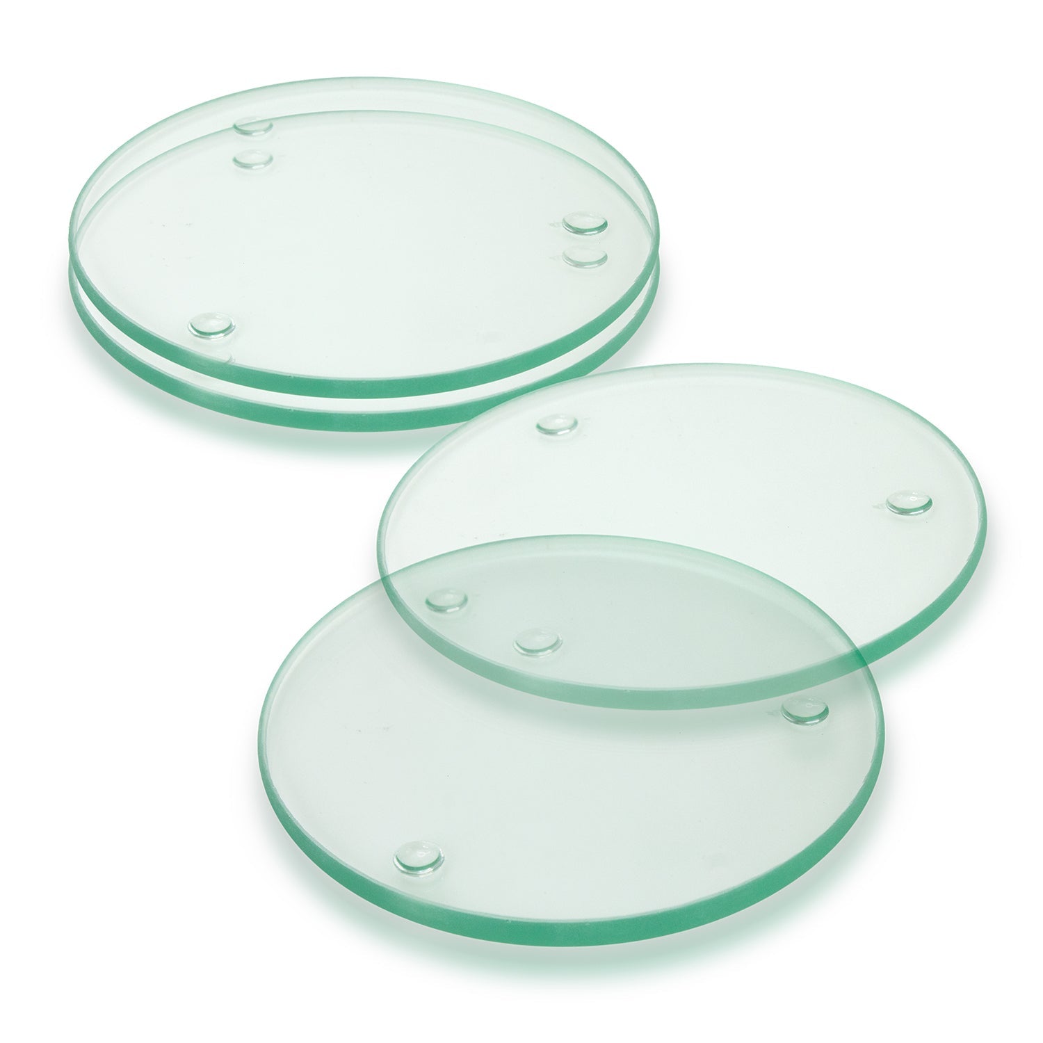 Venice Glass Coaster - Set of 4 - Round (2)