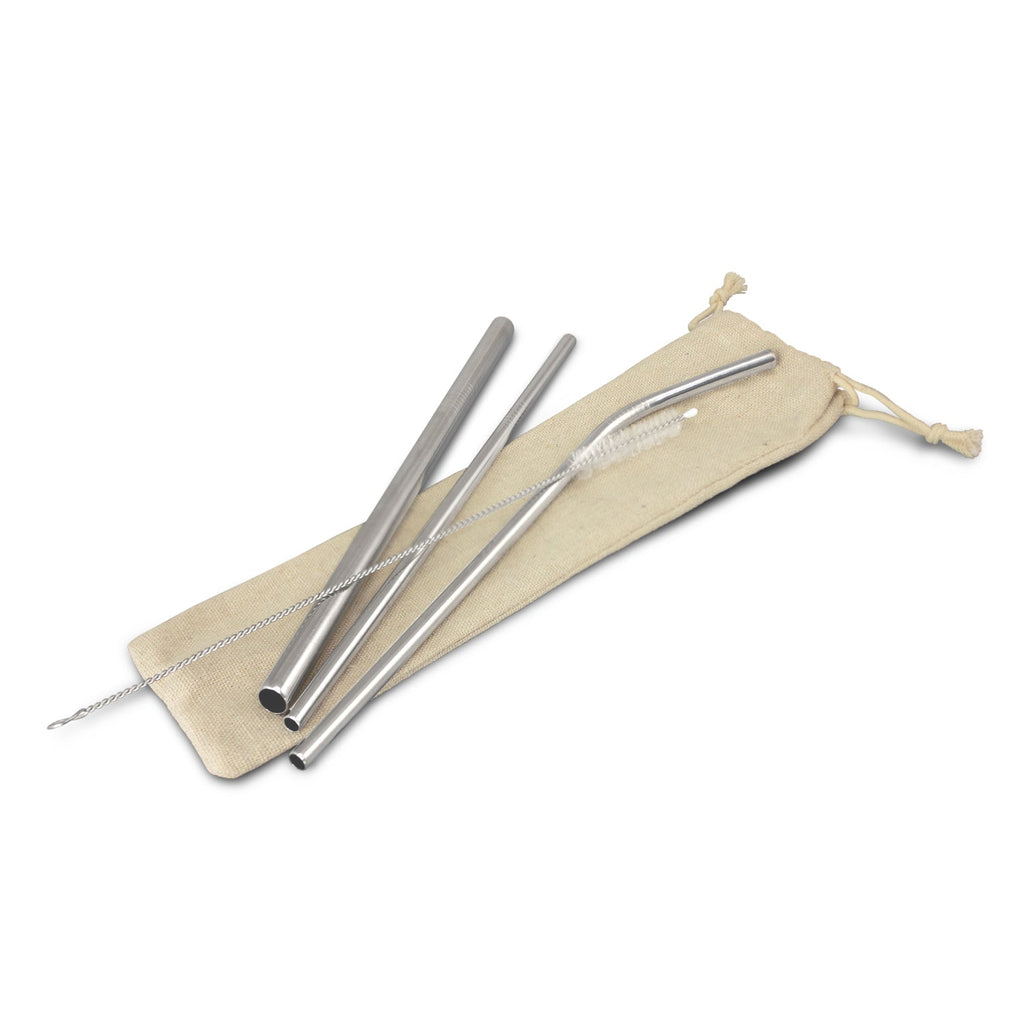 Stainless Steel Straw Set (3)