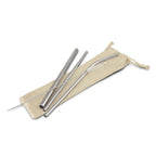 Stainless Steel Straw Set (3)