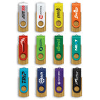 Helix 4GB Bamboo Flash Drive (3)