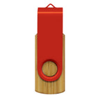 Helix 4GB Bamboo Flash Drive (8)