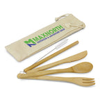 Bamboo Cutlery Set (2)