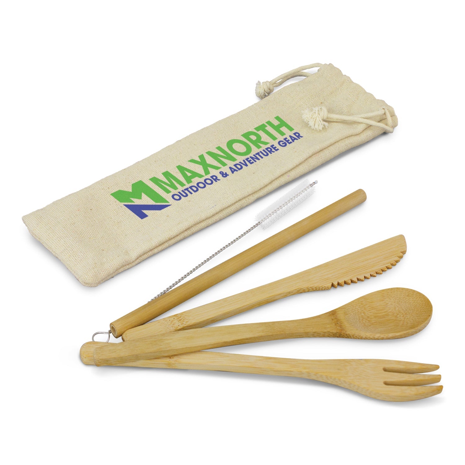 Bamboo Cutlery Set (2)
