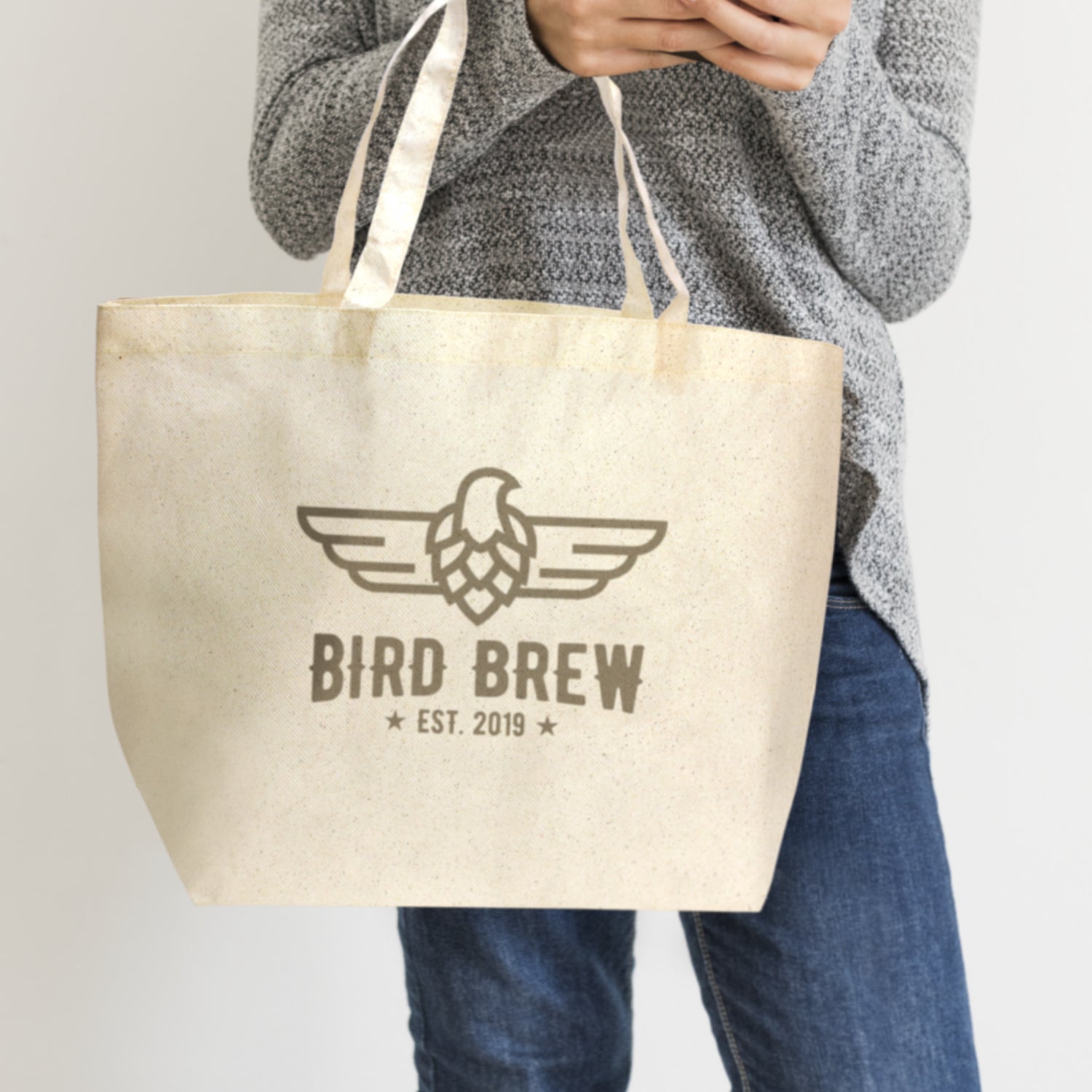 City Shopper Natural Look Tote Bag (3)