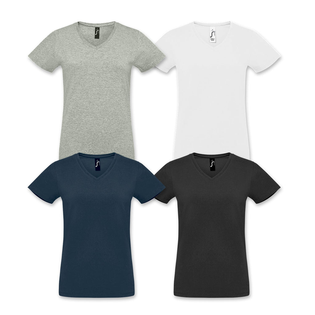 SOLS Imperial Womens V Neck T-Shirt (2)
