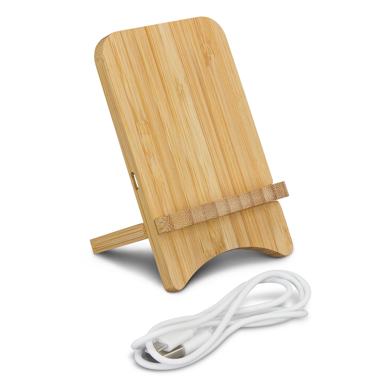 Bamboo Wireless Charging Stand (3)