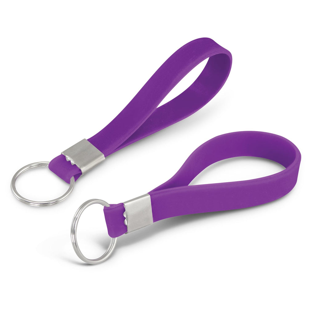 Silicone Key Ring - Debossed (13)