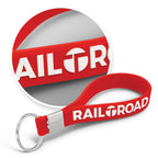 Silicone Key Ring - Embossed (16)